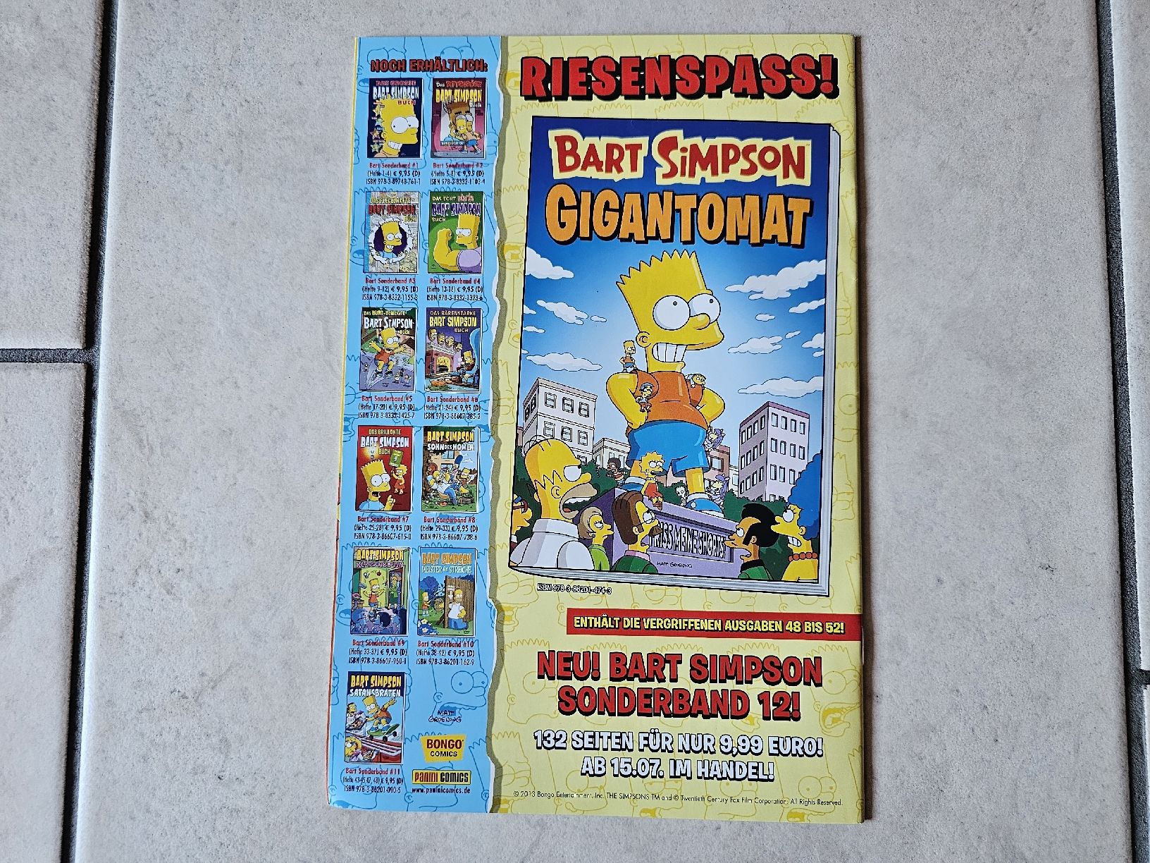 Comics: Simpsons Comic  -  Heft #201 – Gebraucht aus Schneisingen von backstore24 1