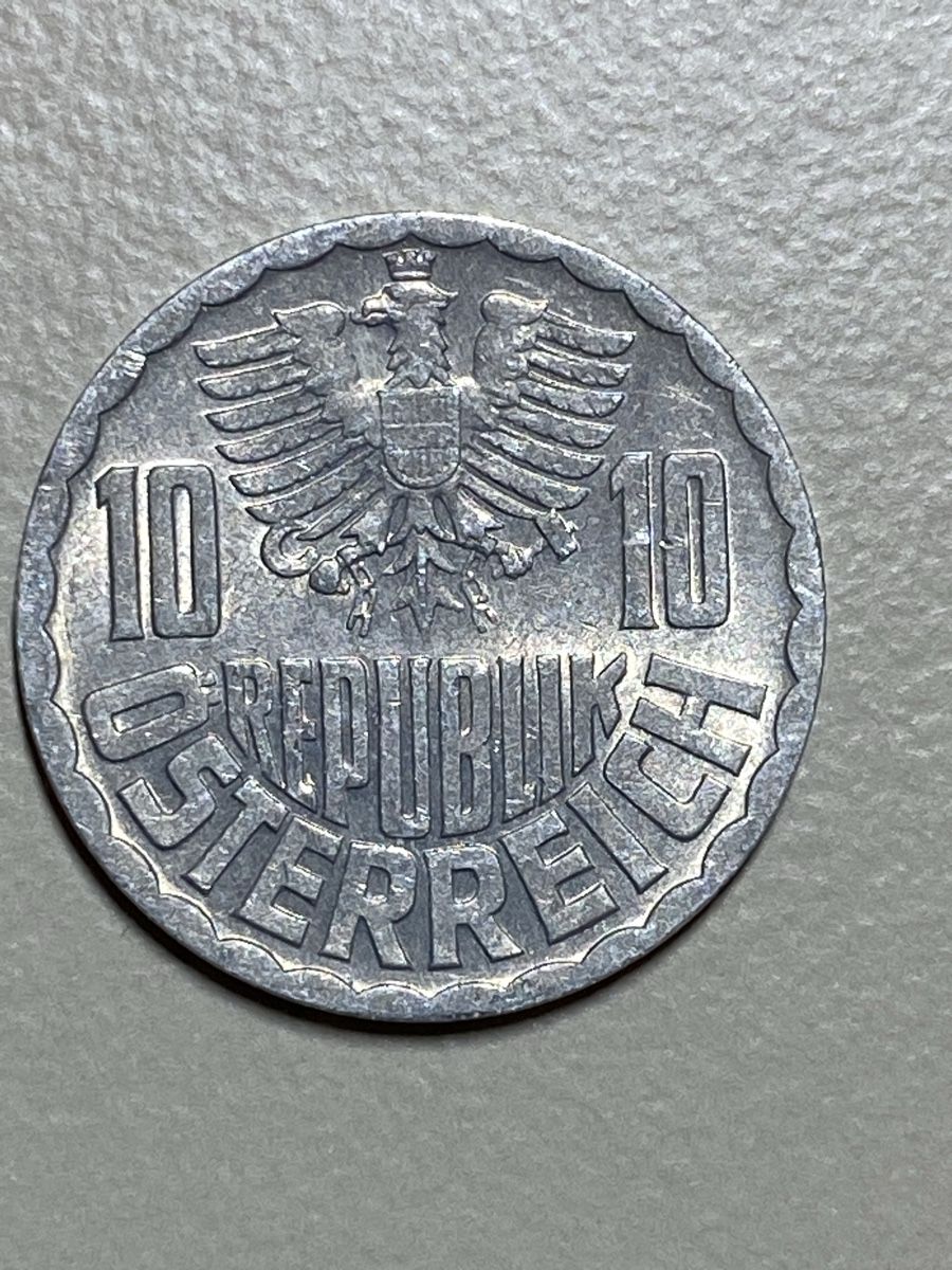 Tutti le monete: Autriche - 10 Groschen - 1974 – Usato da Payerne venduto da Mike1682