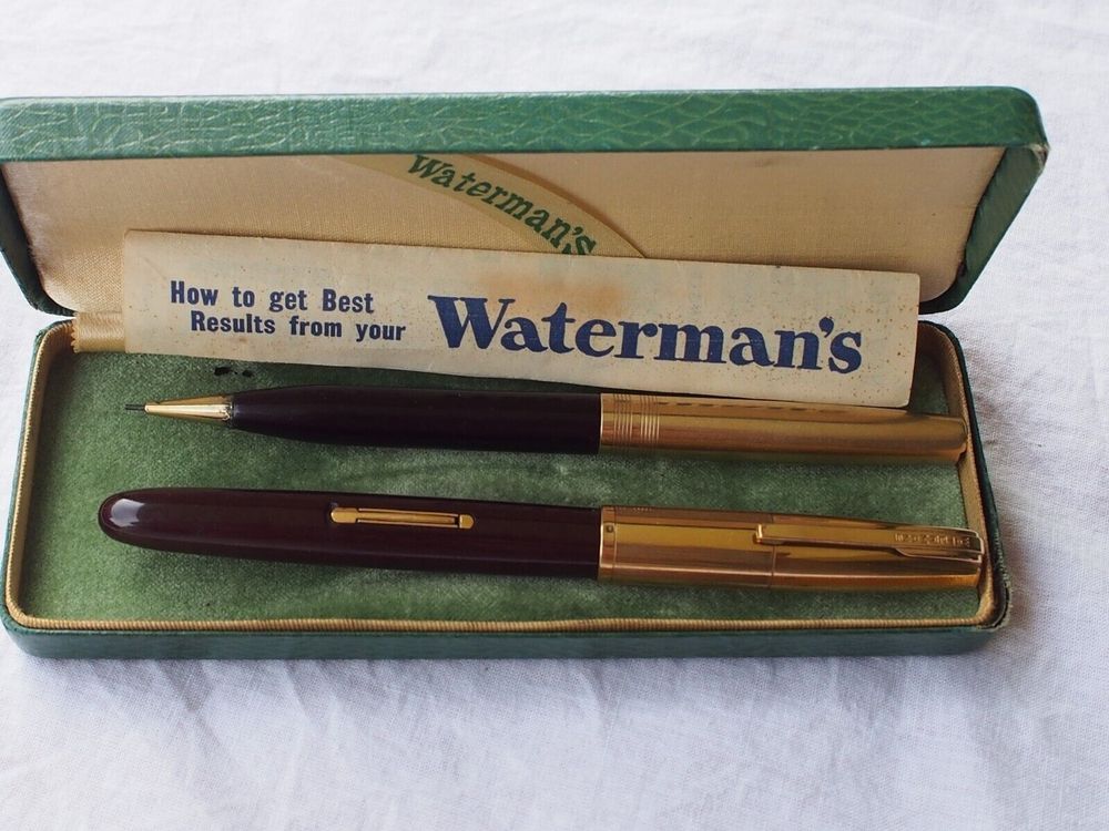 Stylo Plume Et Critérium Ancien Mabie Todd & Co Ltd - Vintage écriture