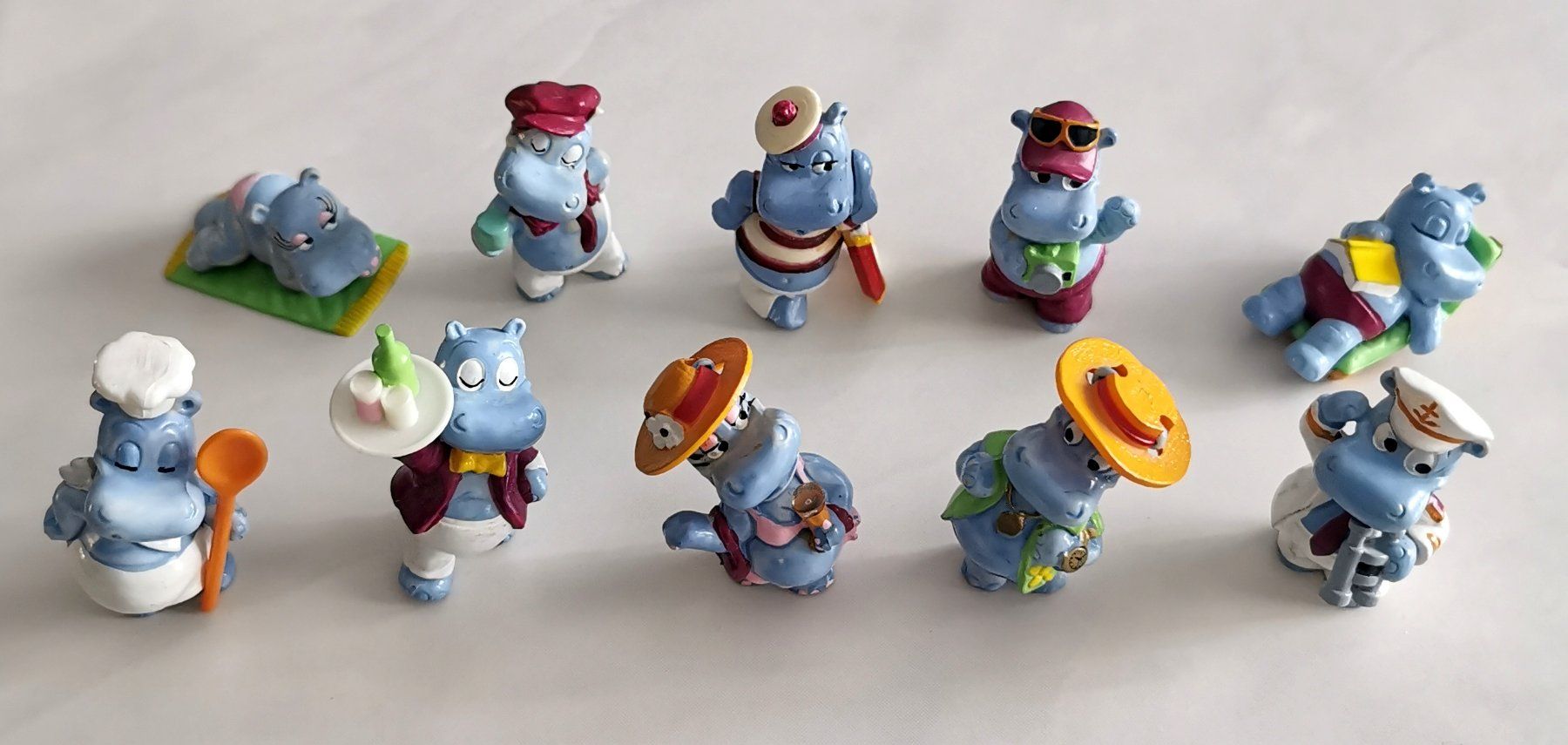 Happy Hippo Traumschiff 1993 Figuren Kinder Überraschung (Gebraucht) in ...