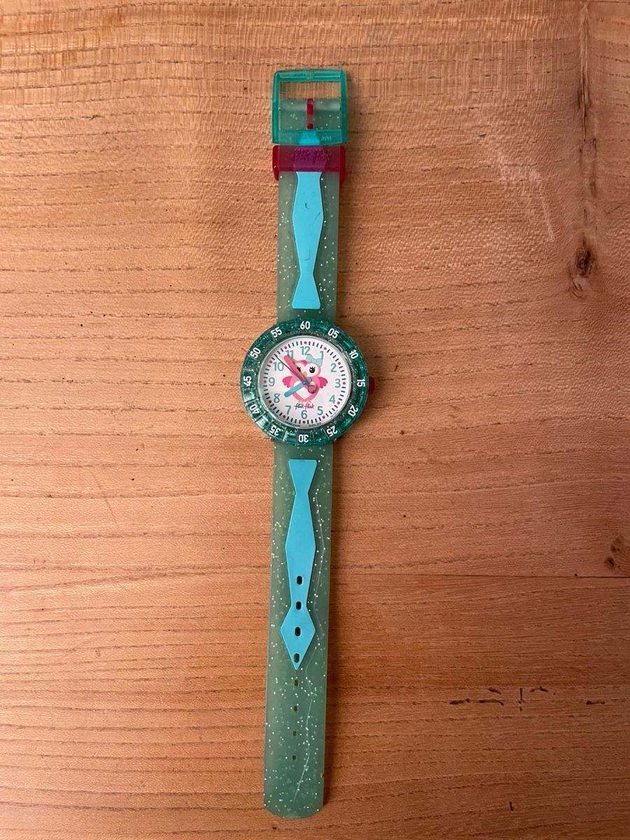 Flik Flak Orologi: Flik Flak Get Minty Kinderuhr – Usato da Zürich venduto da nmatthias