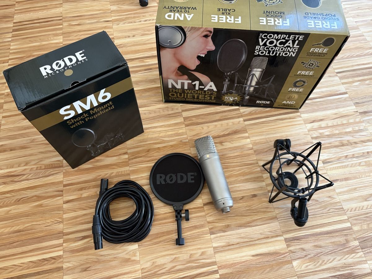 Røde Mikrofone: Røde NT1-A Studio Mikrofon – Gebraucht aus Zürich von _mse_