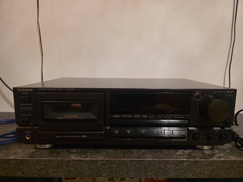 Registratori: Technics RS-BX707 3-Head Cassette Deck Direct Drive – Usato da Root venduto da dam_k55b