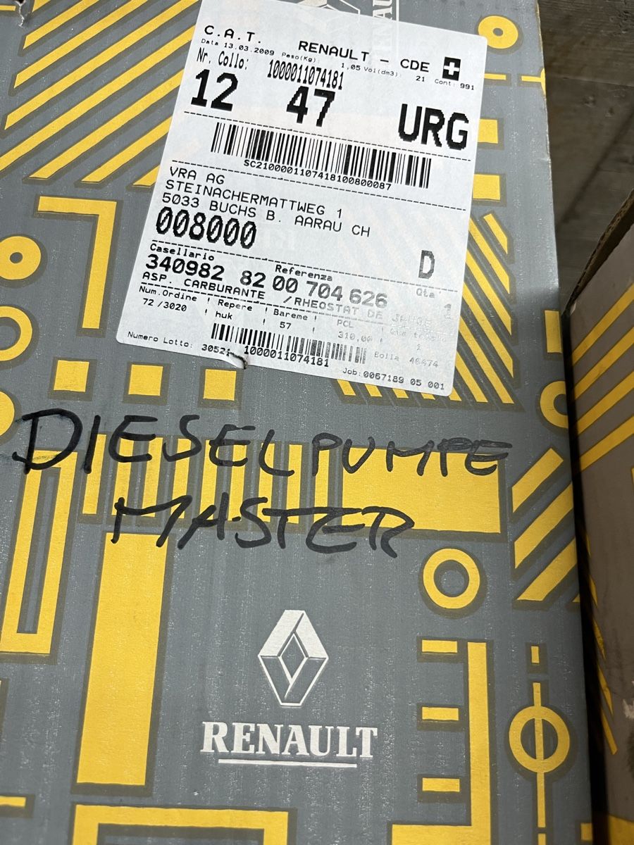 Renault Tutti pezzi di ricambio auto: Tankgeber Renault Master 8200704626 – Nuovo e nell'imballaggio originale da Kräiligen venduto da tisala