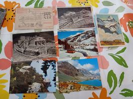 31 cartoline treni, tram, posta,... Svizzera