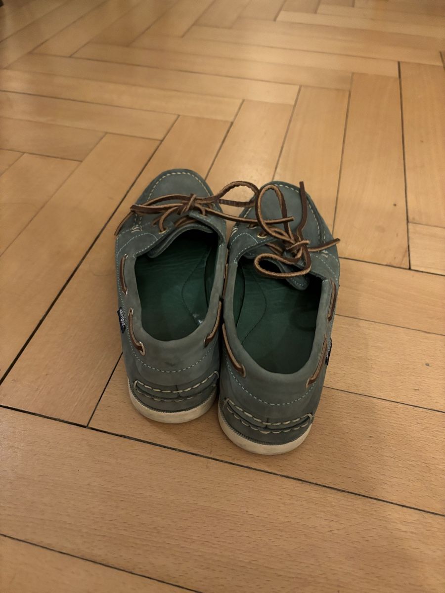 Navyboot Scarpe da donna: Navyboot Segelschuhe grün – Usato da Zürich venduto da BorjaCastillo 2