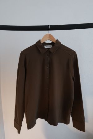 Marc O’Polo Bluse braun – elegant & hochwertig