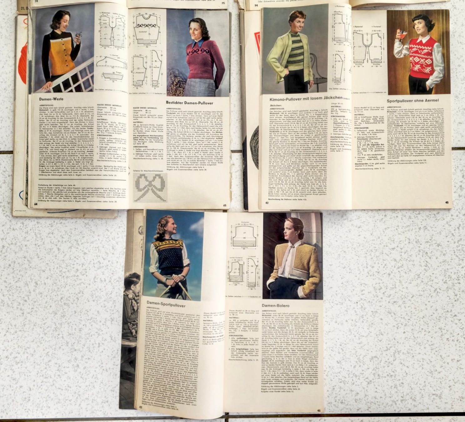 Zeitschriften & Magazine: Strickhefte antik – Gebraucht aus Walenstadt von pedroju-1 2