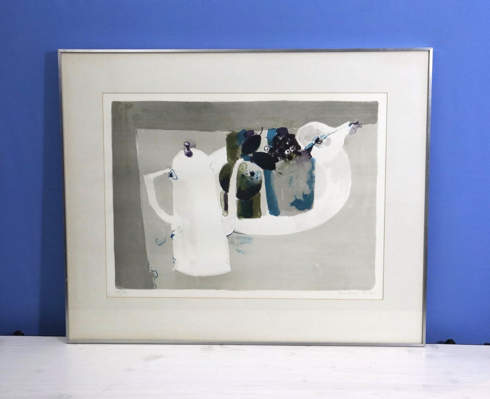 Arts picturaux & lithographies: Hans Ruedi Sieber 1926-2002, Lithographie "Stillleben" – D'occasion à Zug par Kunst-Fundgrube 5