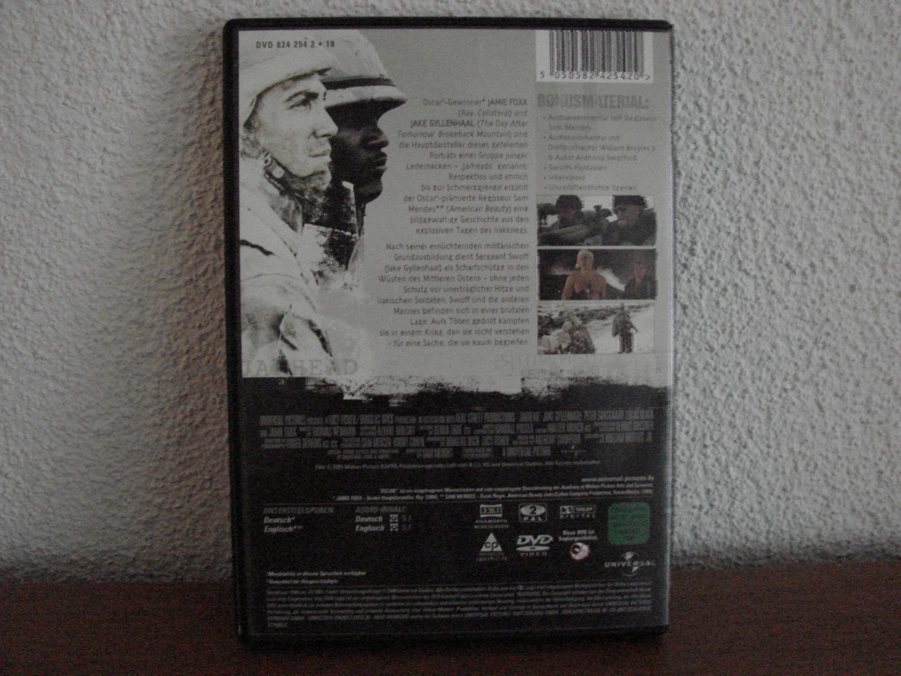 Tutti i DVDs: Jarhead - Kriegsfilm – Usato da Hochdorf venduto da Aguadulce 1