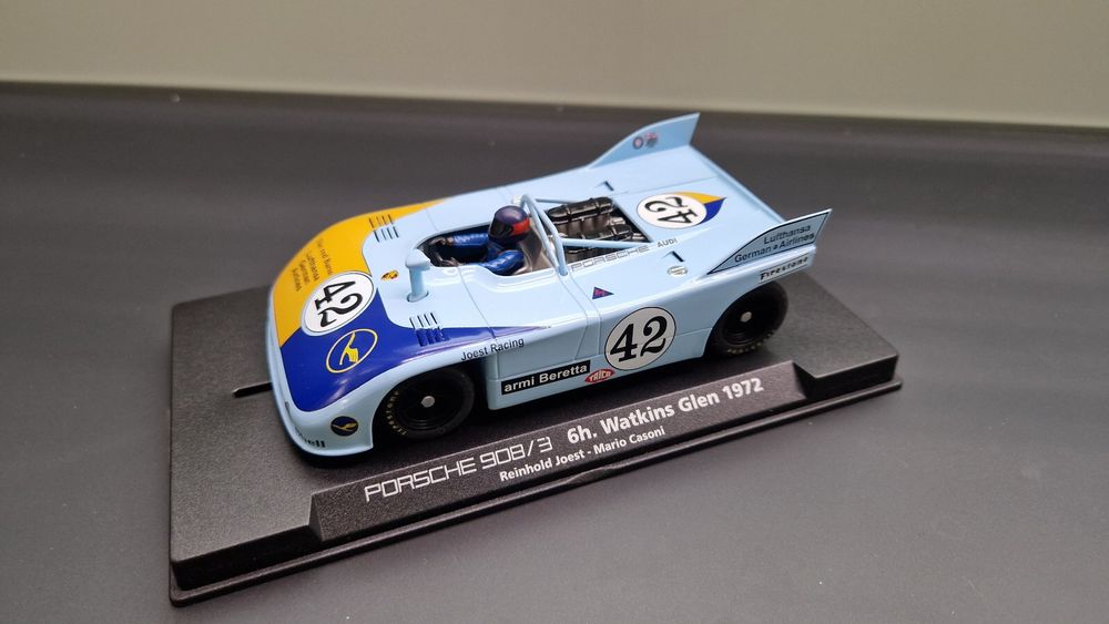 Voiture De Circuit SLOT CAR VANQUISH LOLA T260 - Édition Reine Wisell Watkins Glen 1972 - Occasion Collection