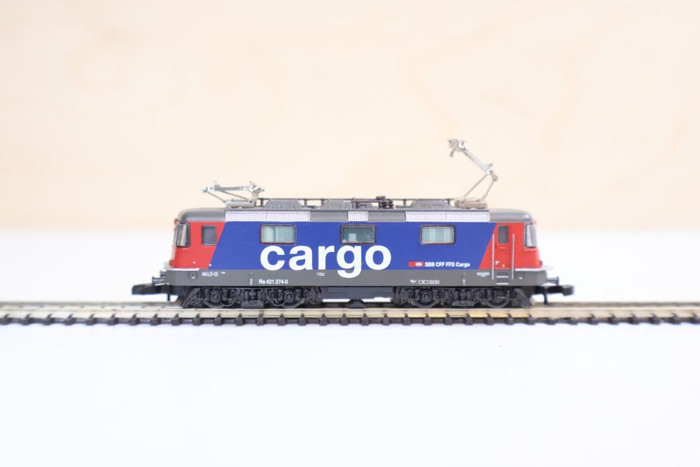 Märklin mini club SBB Re 421 Cargo E-Lok 88592 - Top Modell (Gebraucht ...