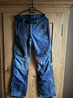 Jet Set Skihose, Gr. 36, blau mit Tiger - Top Zustand!