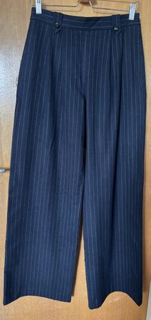 Pantalon Loulou Sézane - rayé bleu