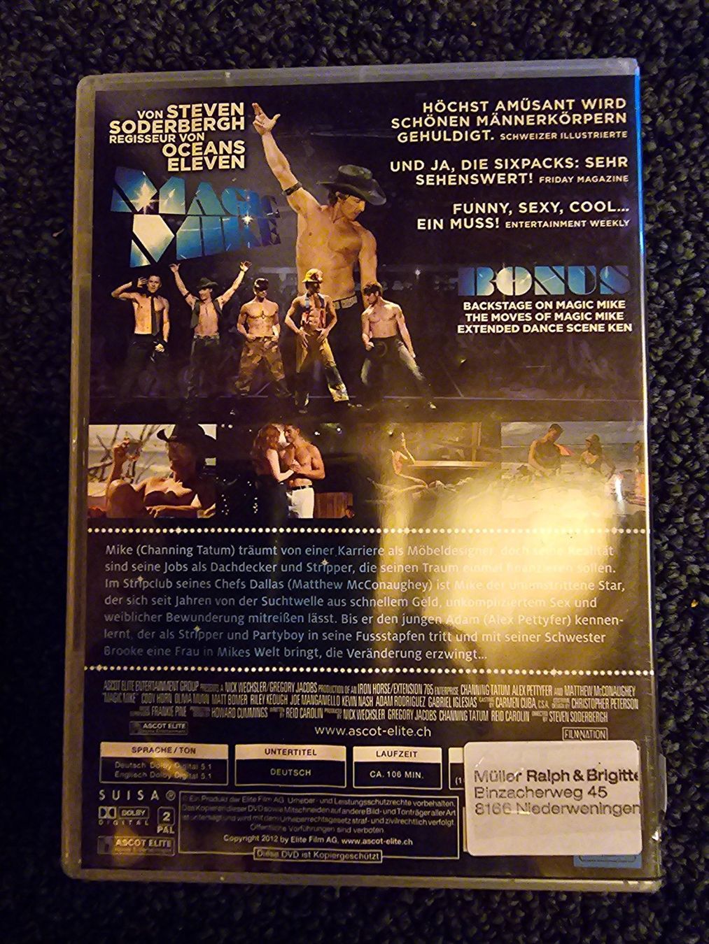 Tous les DVDs: MAGIC MIKE (13772) – D'occasion à Ruswil par M71 1