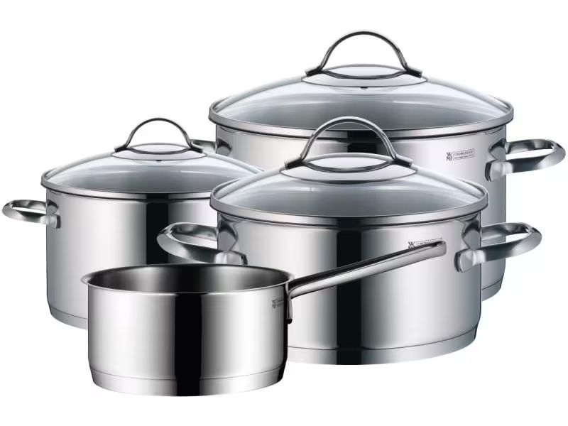 WMF Pentole: WMF Kochtopf Provence Plus 4-teilig – Nuovo e nell'imballaggio originale da Heimisbach venduto da LIFESTYLE-MORE