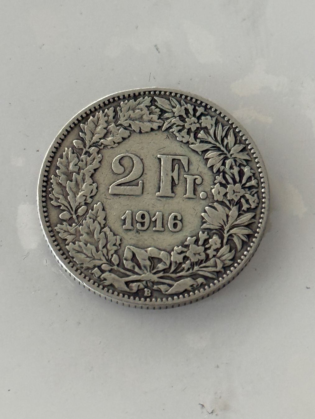 Tutti le monete: 2 Franken 1916  Rar – Usato da Wallisellen venduto da SWISS_SILVER1 1