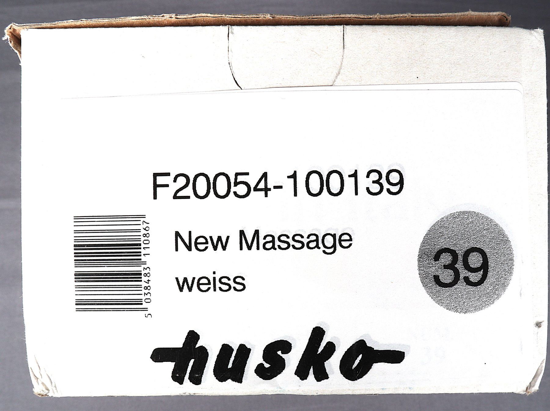 Scarpe da donna: HUSKO New Massage weiss, Grösse 39 – Nuovo (secondo la descrizione) da Steinen venduto da Restwert_Steinen 8