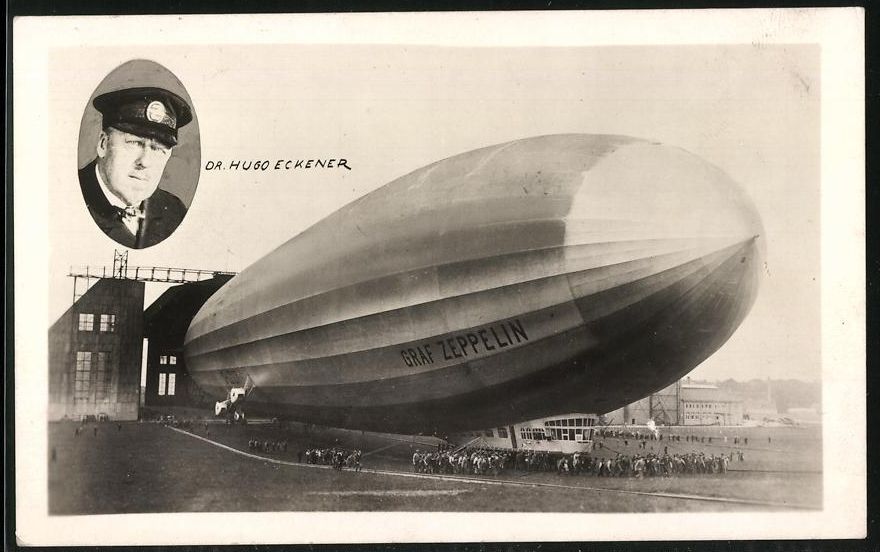 Fotografie & Manifesti: Fotografie Friedrichshafen, Luftschiff G – Usato da Berlin venduto da bartko-reher