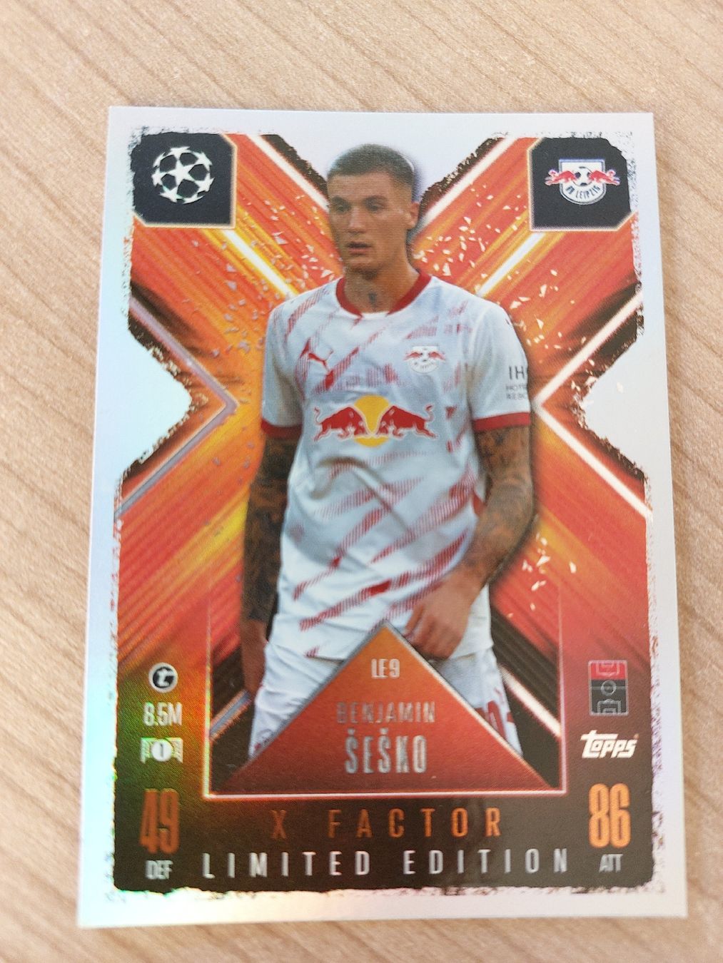 Topps Carte collezionabili: Topps Match Attax RB Leipzig Sesko X Factor Limited Edition – Nuovo (secondo la descrizione) da Büren an der Aare venduto da aes_55ds