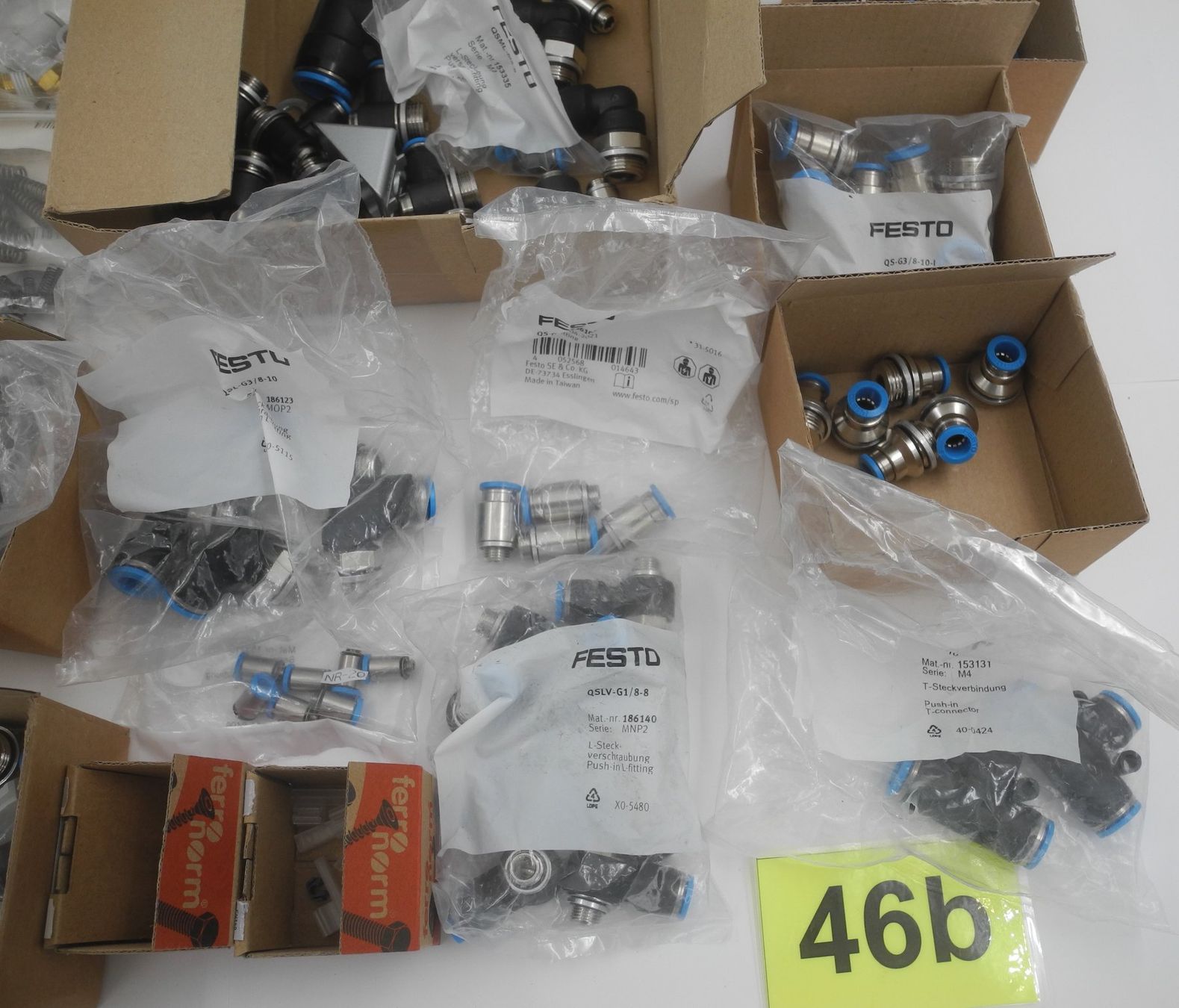 Elektronikbauteile: Festo L-Steck Verschraubenungen, Nr. 46b – Gebraucht aus Kottwil von Crazyrolf 2