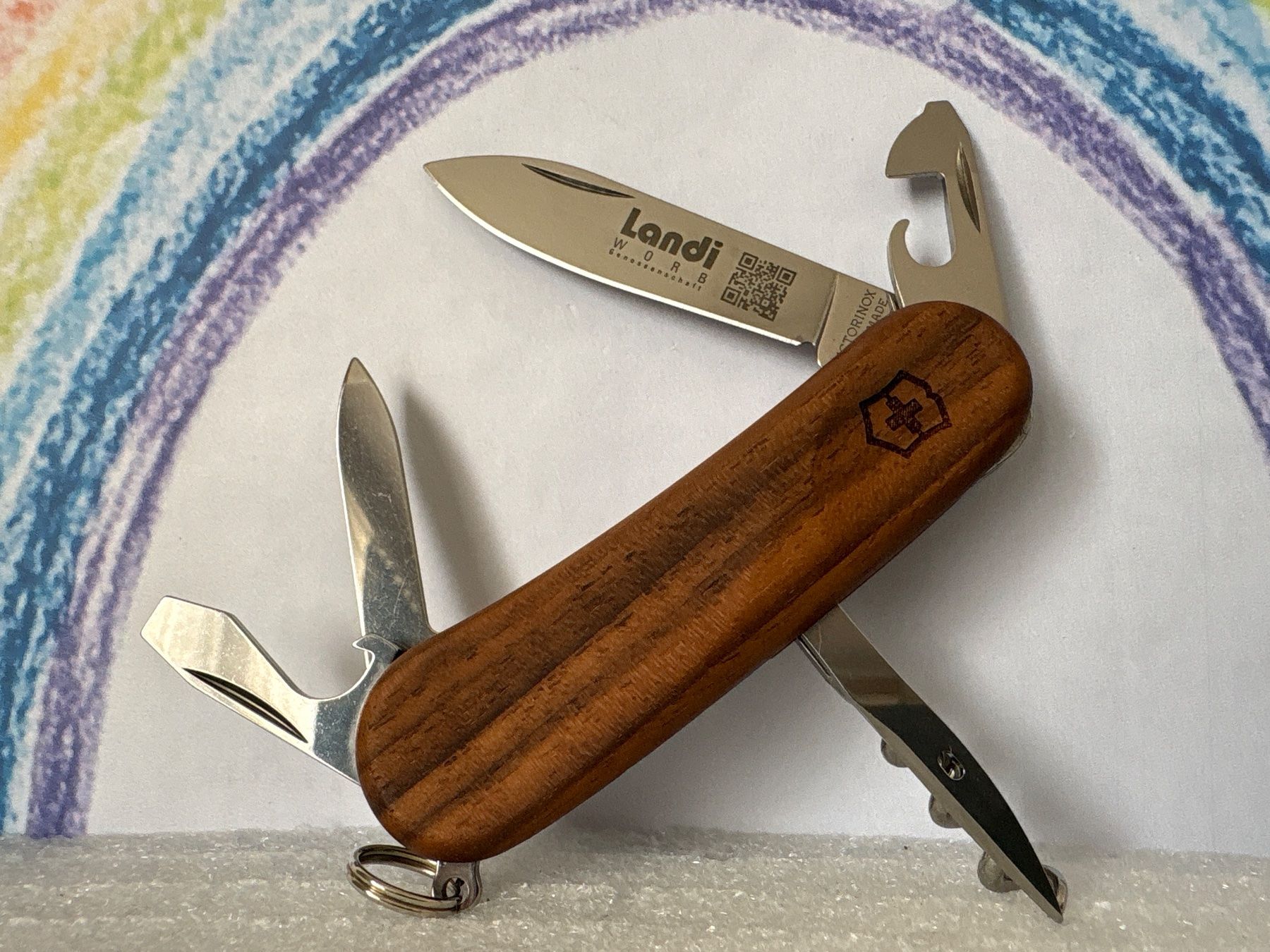 Victorinox Taschenmesser: VICTORINOX - Evolution 10 Wood - Sackmesser - Landi WORB – Gebraucht aus Andwil SG von Rainboli