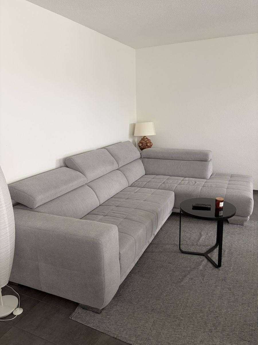 Sofas: Ecksofa Grau Stoff  – Neuf (Voir description) à Spiez par aci_jrd7 5
