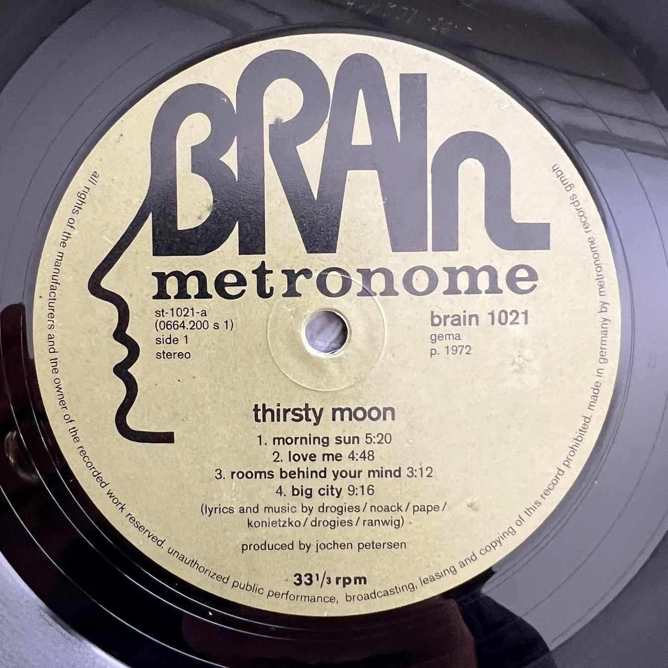 Schallplatten: Thirsty Moon - Same / 1. D-Press. 1972 - Very nice Copy – Gebraucht aus Gais von soundcave57 4
