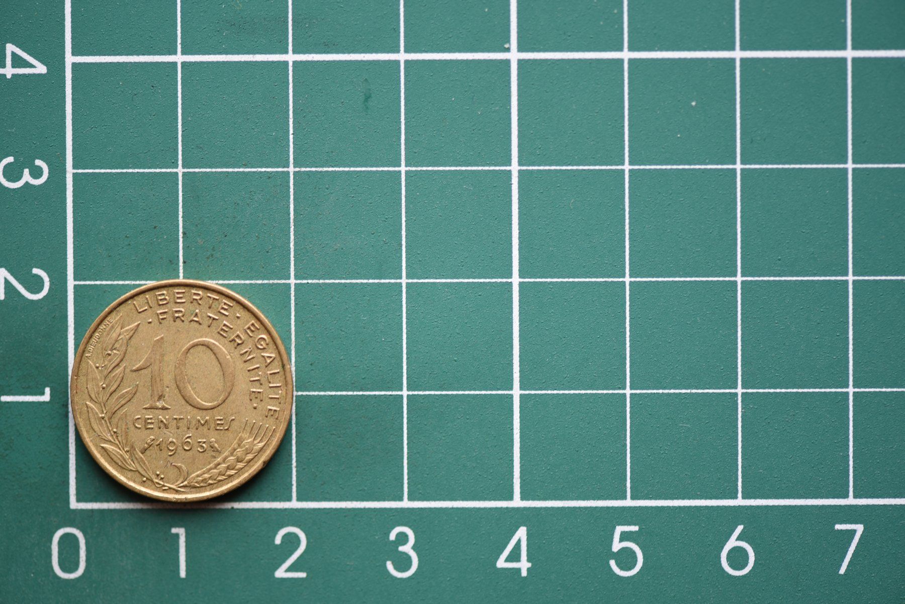Tutti le monete: währung francaise 10 centimes 1963 – Usato da Laupen BE venduto da Gufi57