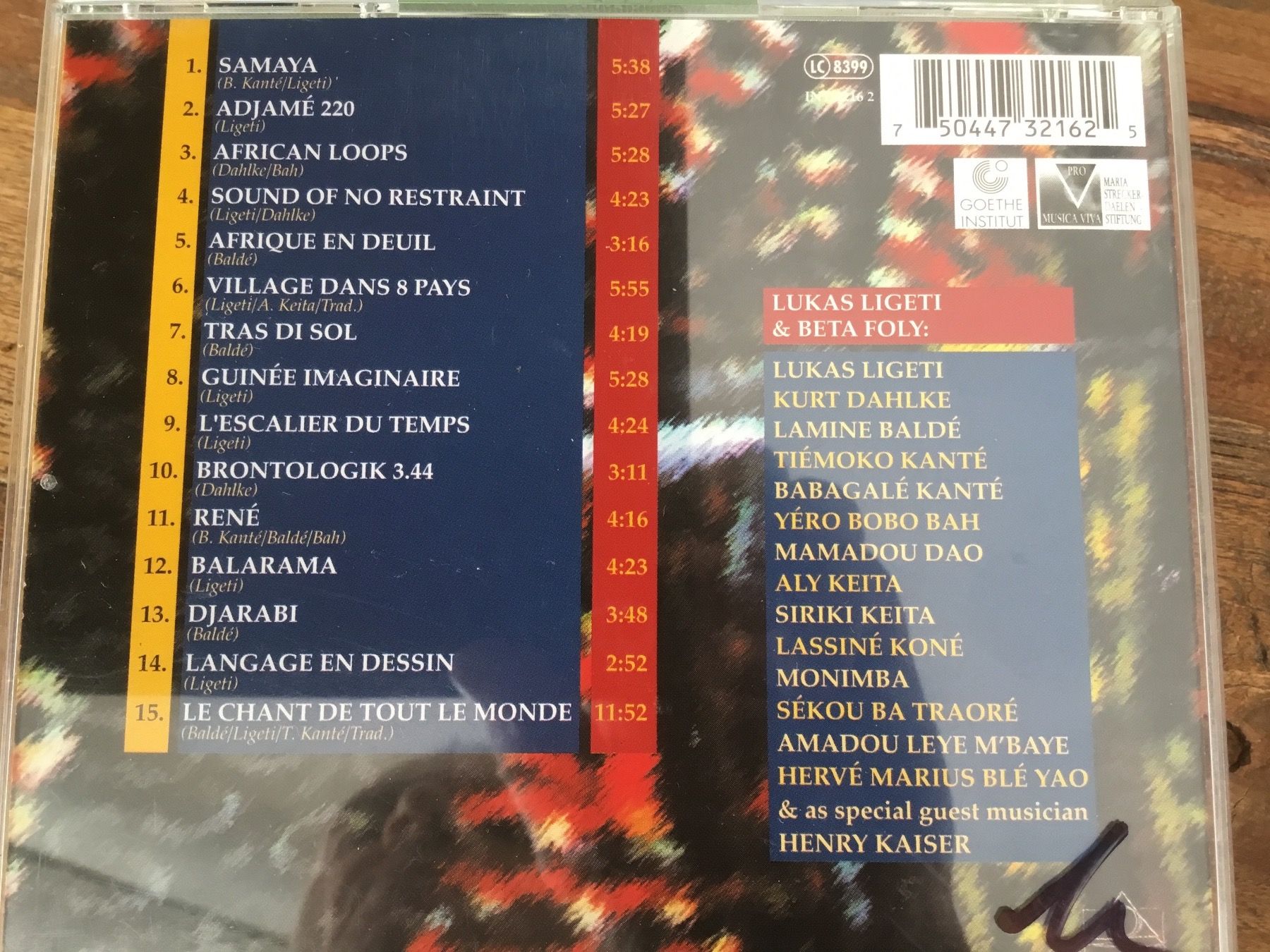 CDs: Lukas Ligeti & Beta Foly – D'occasion à Thierachern par sweden08 1