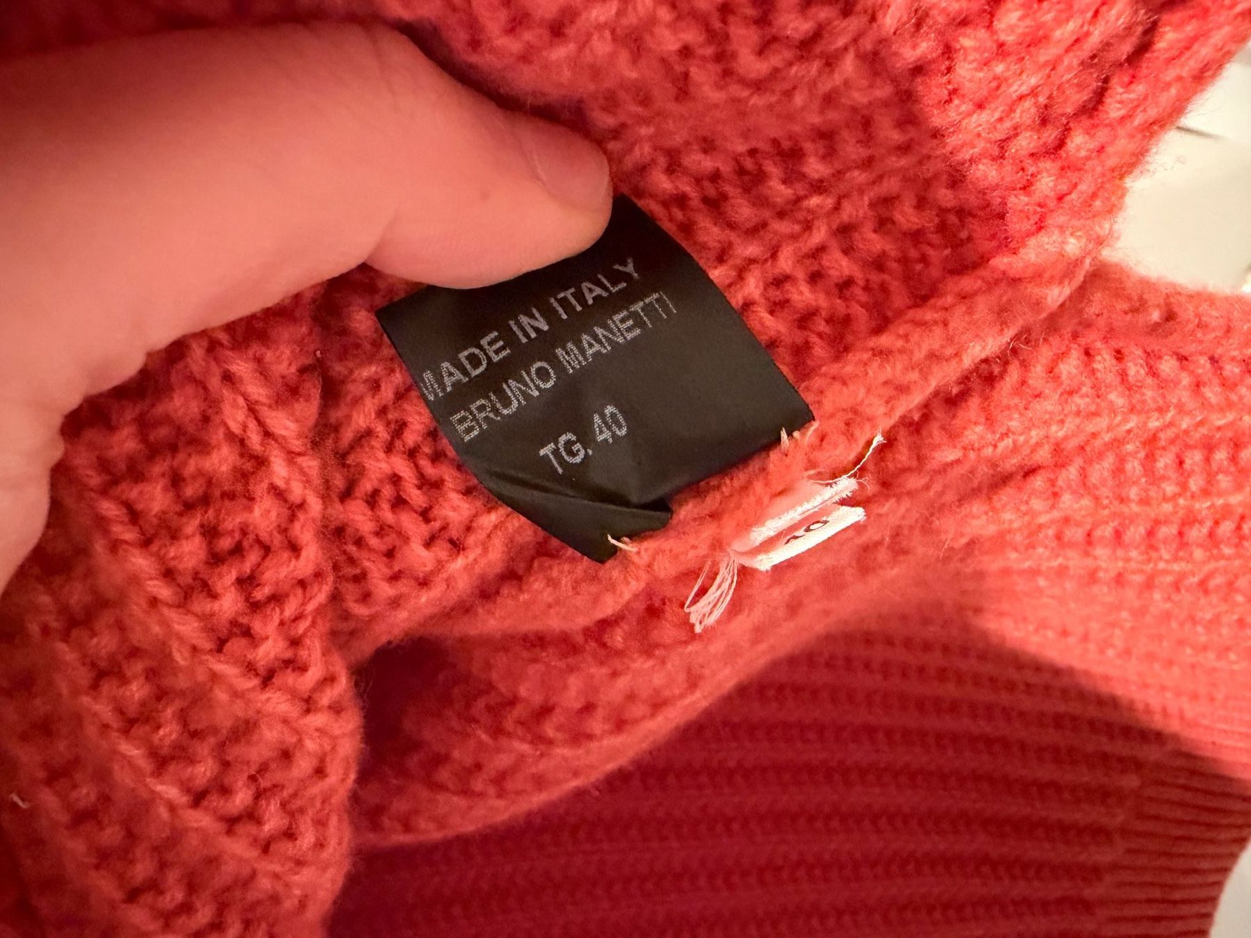 Pullover & Sweatshirts: BRUNO MANETTI Pullover - Size 40 - 30% Cashmere 70% Wool – Gebraucht aus Muzzano von Sidney_3 2