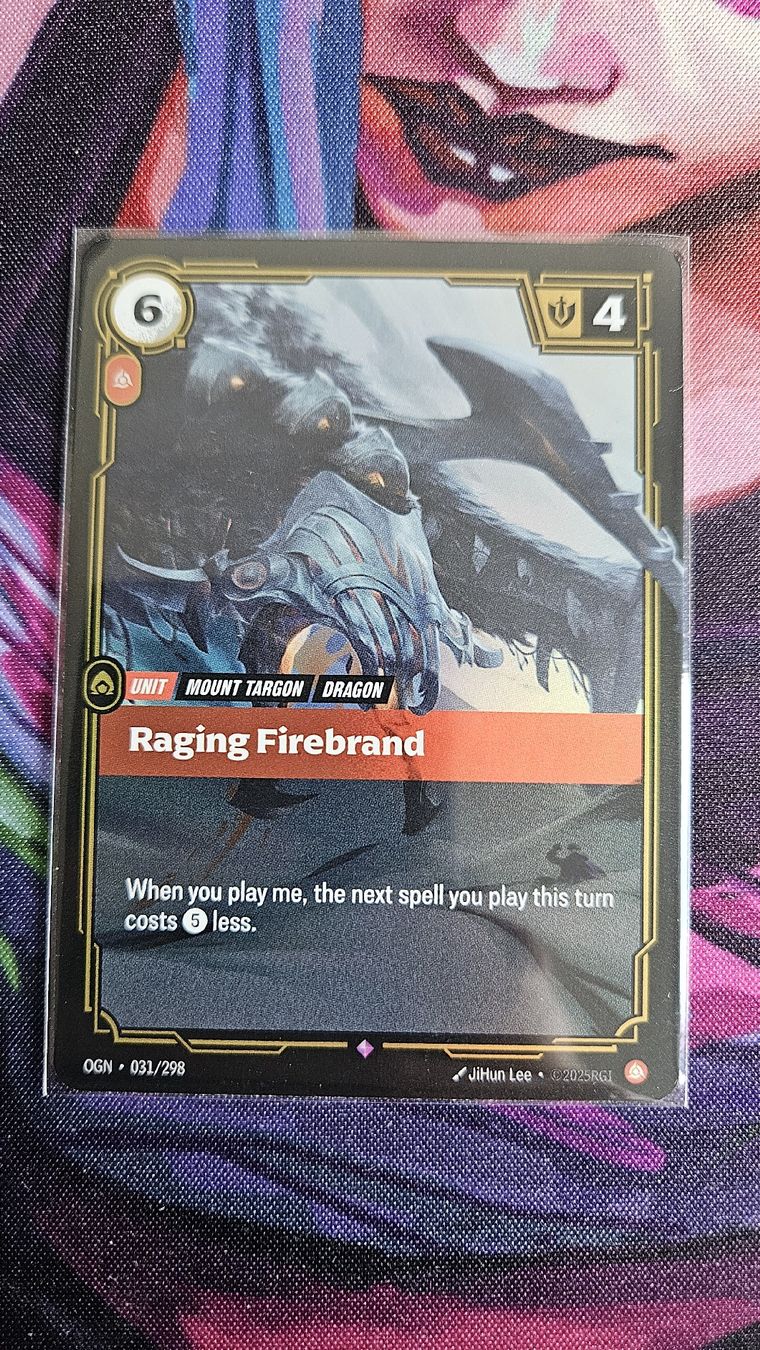 Carte collezionabili: Riftbound; Raging Firebrand – Nuovo (secondo la descrizione) da Schliern b. Köniz venduto da Smurox