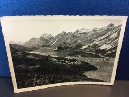 Alte Ansichtskarte - Foto Sils im Engadin, Silsersee, Maloja