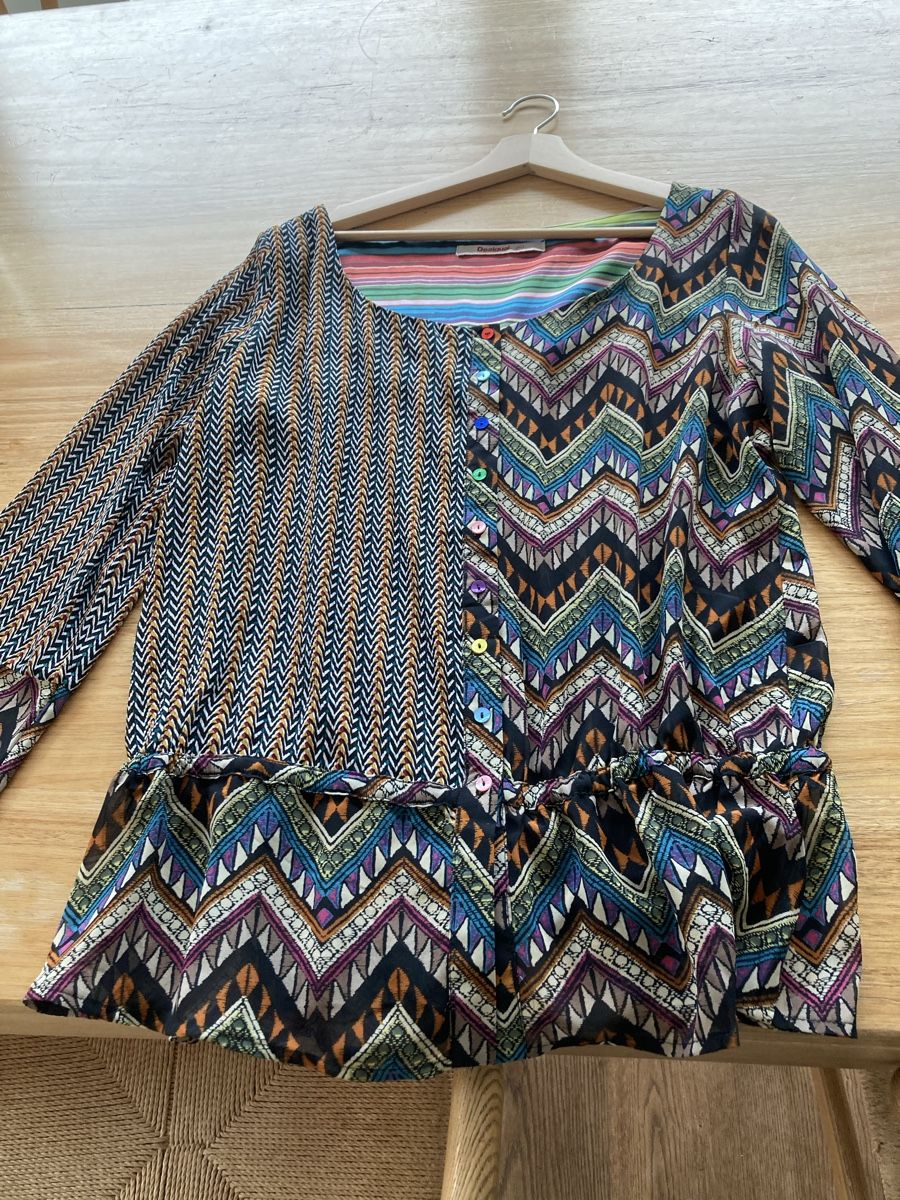 Desigual Blusen: Desigual Bluse, XL, gebraucht  – Gebraucht aus Basel von schoggihaas17