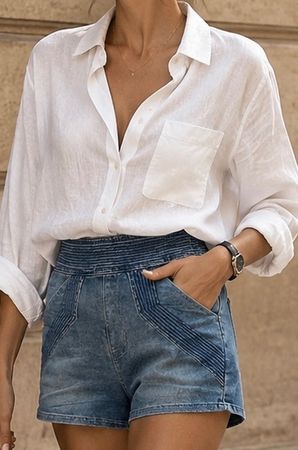 Guess High Waist Shorts / Kurze Hose Gr. 26