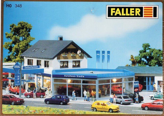 Faller H0 348 - VAG Autohaus Siedle KG (Neu und originalverpackt) in ...