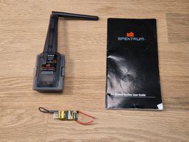 SPEKTRUM JR HF-MODUL DSM2 mit Orange DSM2 Empfänger