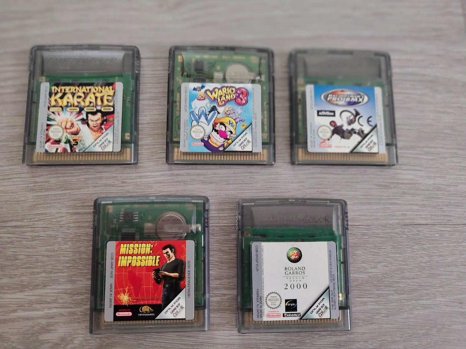 Giochi: Game Boy Color 5 Spiele Set – Usato da Schachen LU venduto da retrogamer