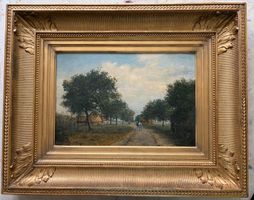 Tableau S. Gimon école de Barbizon 1850-1870