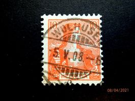 ZNr.104, Vollstempel, Wolhusen 5.V.1908