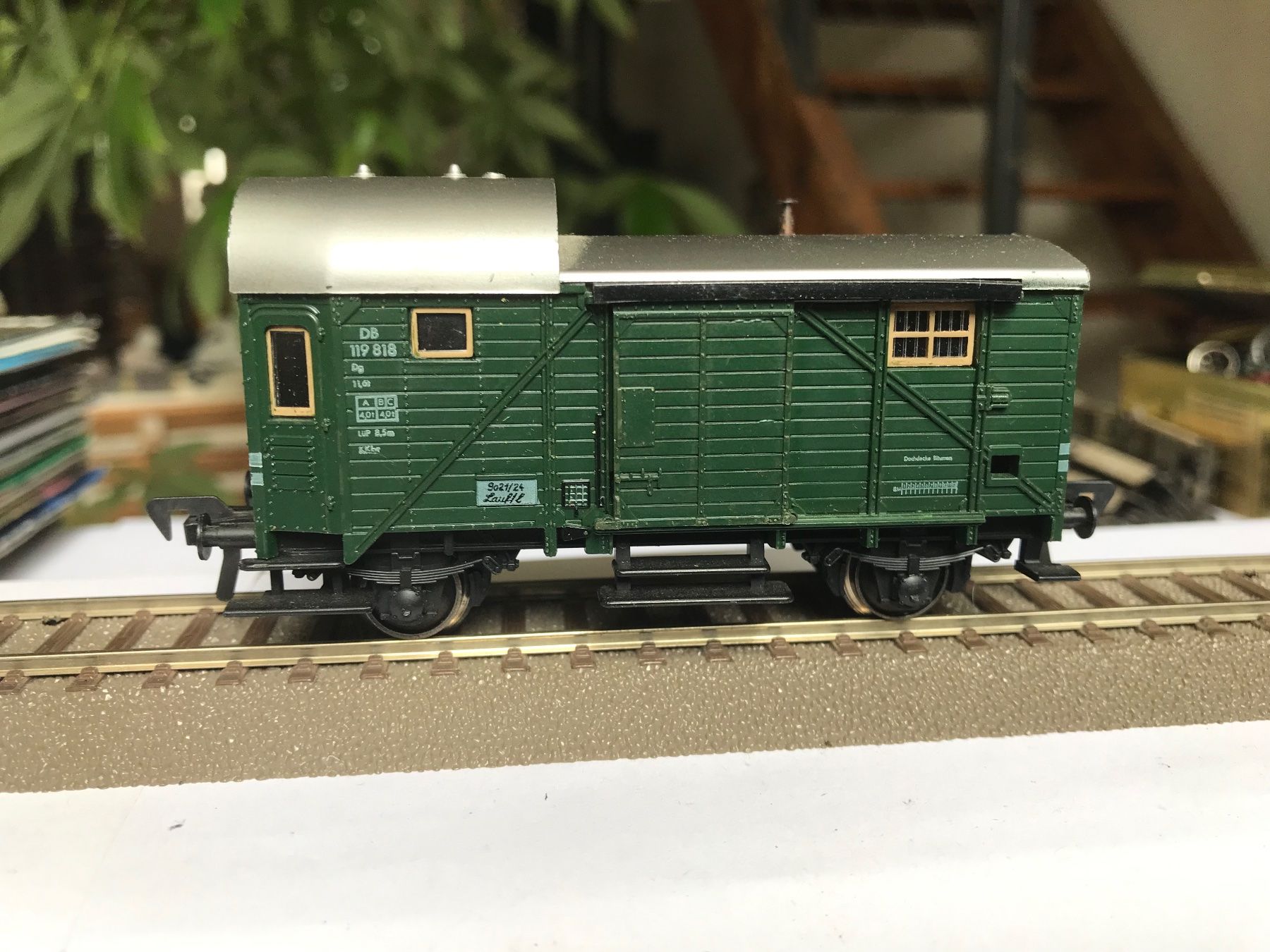 Fleischmann Modelleisenbahnen: fleischmann 1469, güterzugbegleitwagen – Gebraucht aus Liestal von ozo2005 3