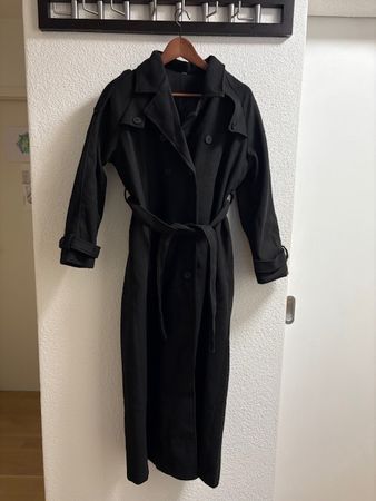 Mantel, Dame,  schwarz, Gr, S