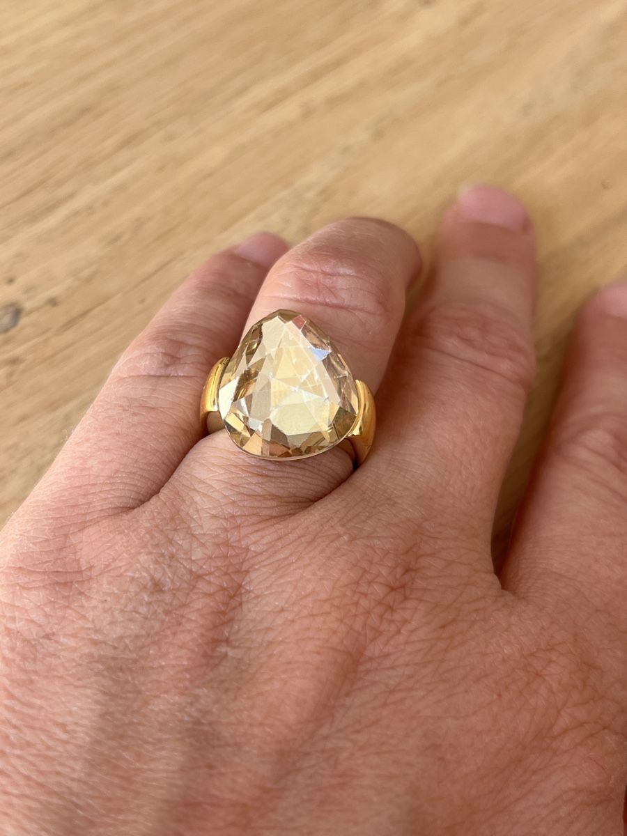 Swarovski Anelli: Swarovski GoldRing – Nuovo (secondo la descrizione) da Weiningen ZH venduto da Privat4