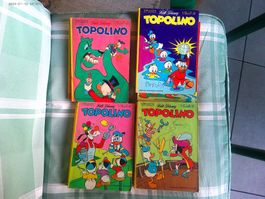 Topolino Walt Disney Comics, Jahrgang 60/70er, 8 Stück!