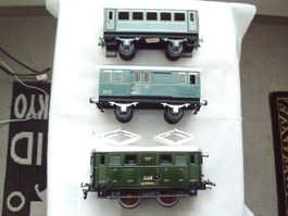 Buco 212 Uhrwerk Personenzug Spur 0 ohne OVP.