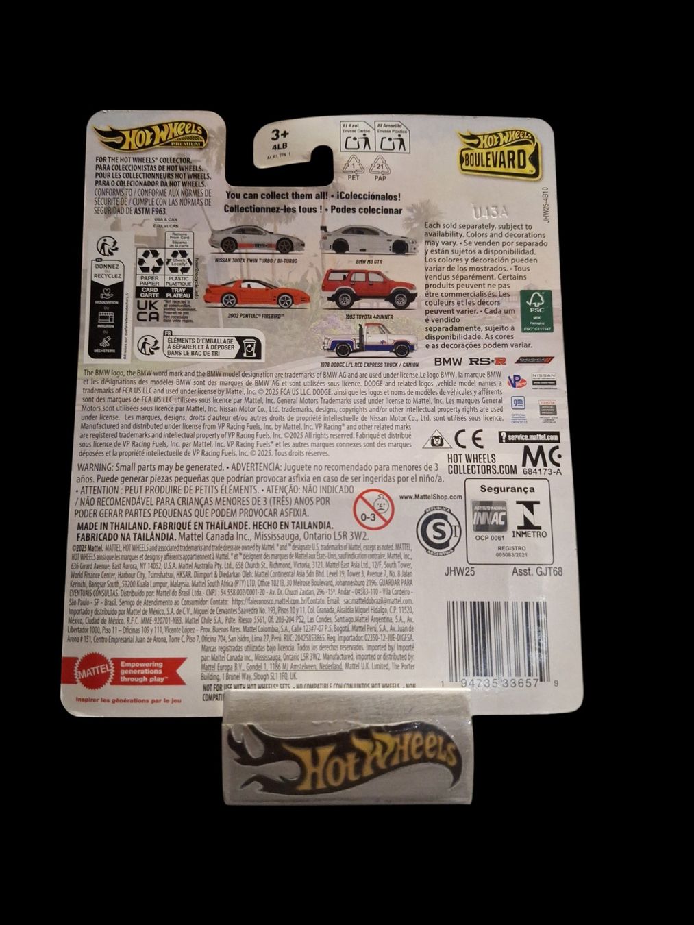 Hot Wheels Modellini d'auto: HW Premium Boulevard #143 2002 Pontiac Firebird – Nuovo e nell'imballaggio originale da Adlikon venduto da Mmartin0 1
