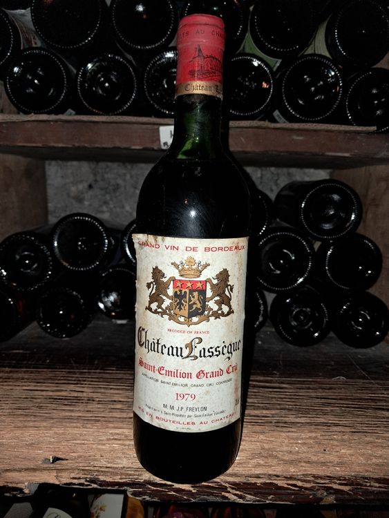 Château Lassègue Saint-Émilion Grand Cru 1979 (Neu und originalverpackt ...