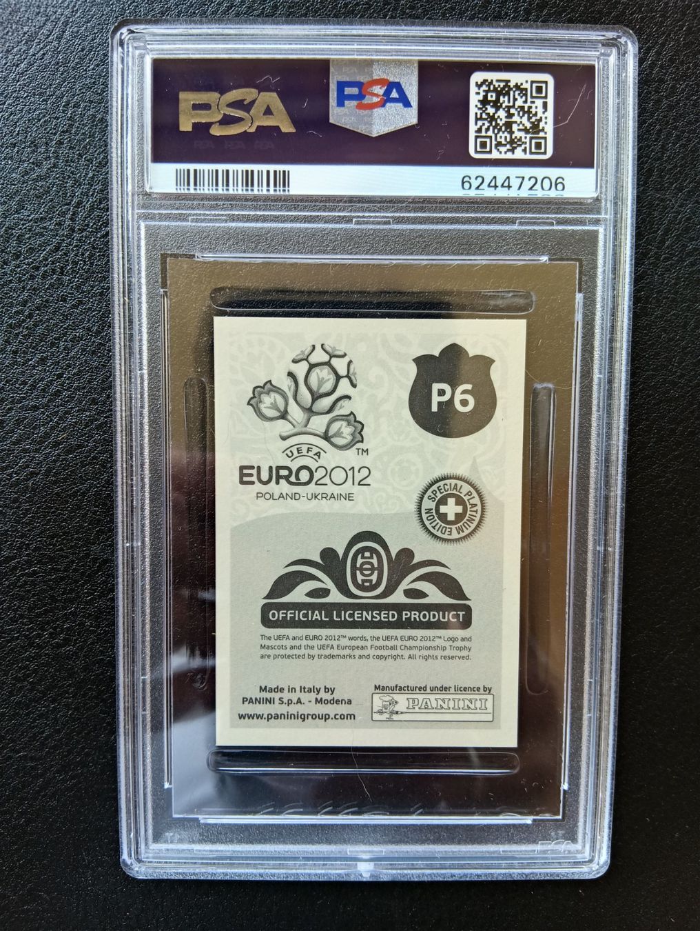Panini Cartes à collectionner: 2012 Panini Christiano Ronaldo PSA 6 #P6 – D'occasion à Steinen par antikesundseltenes 1