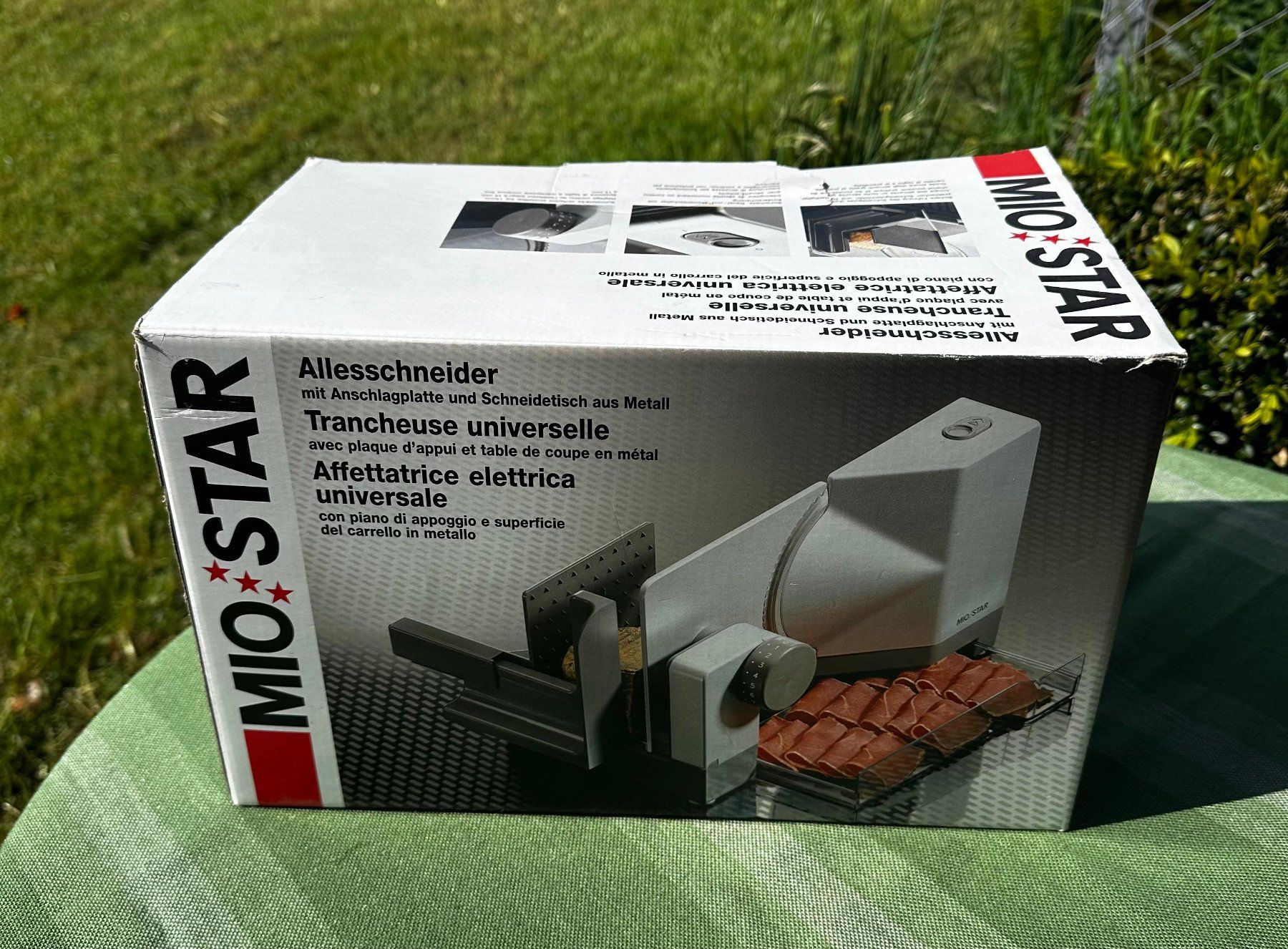 Mio Star Küchengeräte: Aufschnittmaschine Fleischschneider Allesschneider – Gebraucht aus Malters von Moeschi5 2