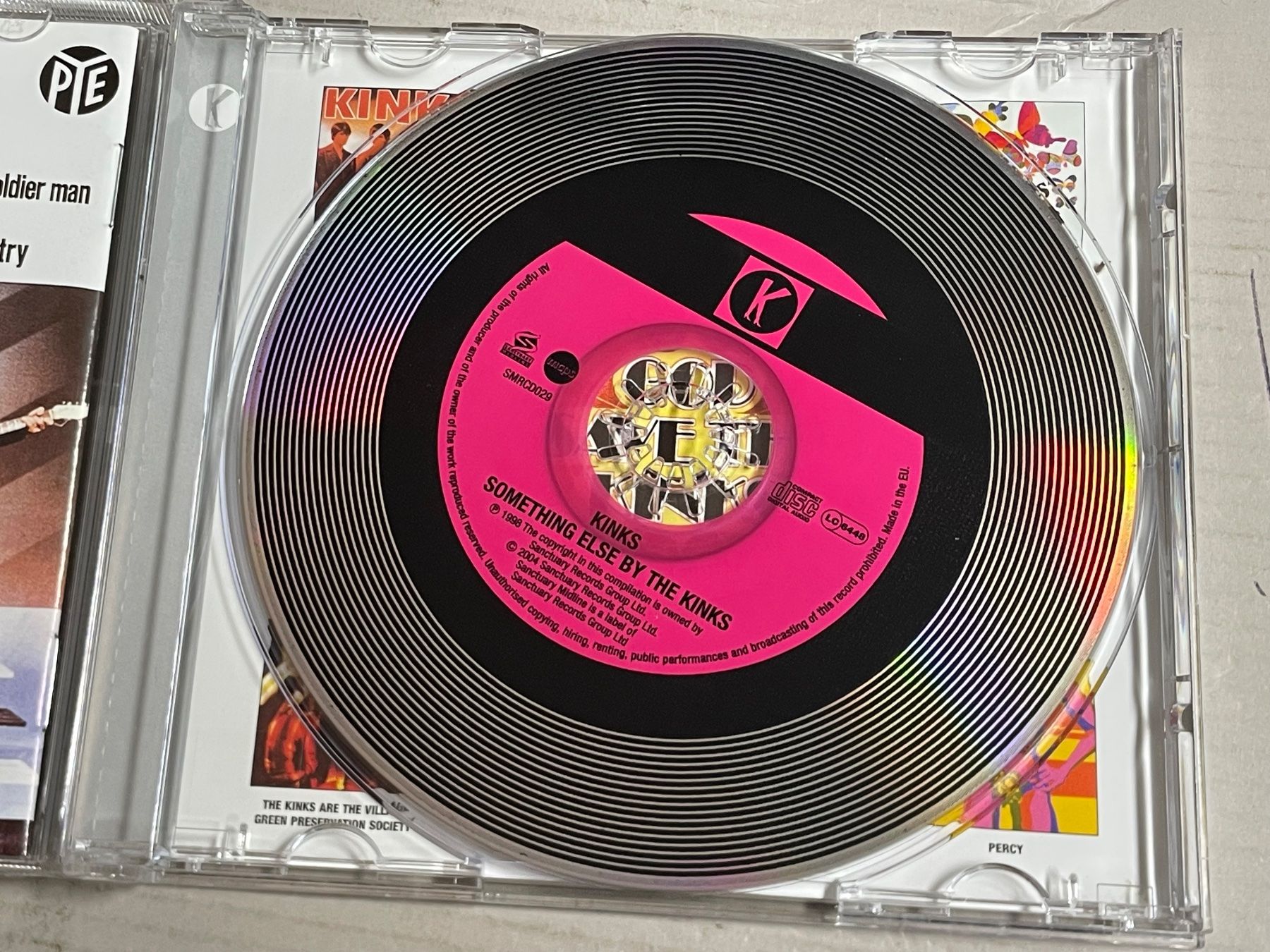 CD: The Kinks-Something Else CD-Rock - Top – Usato da Muri b. Bern venduto da AdidasCollector 1